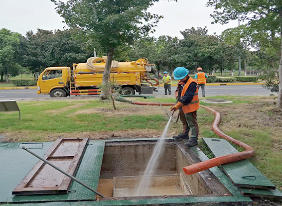 常平镇化油池清理